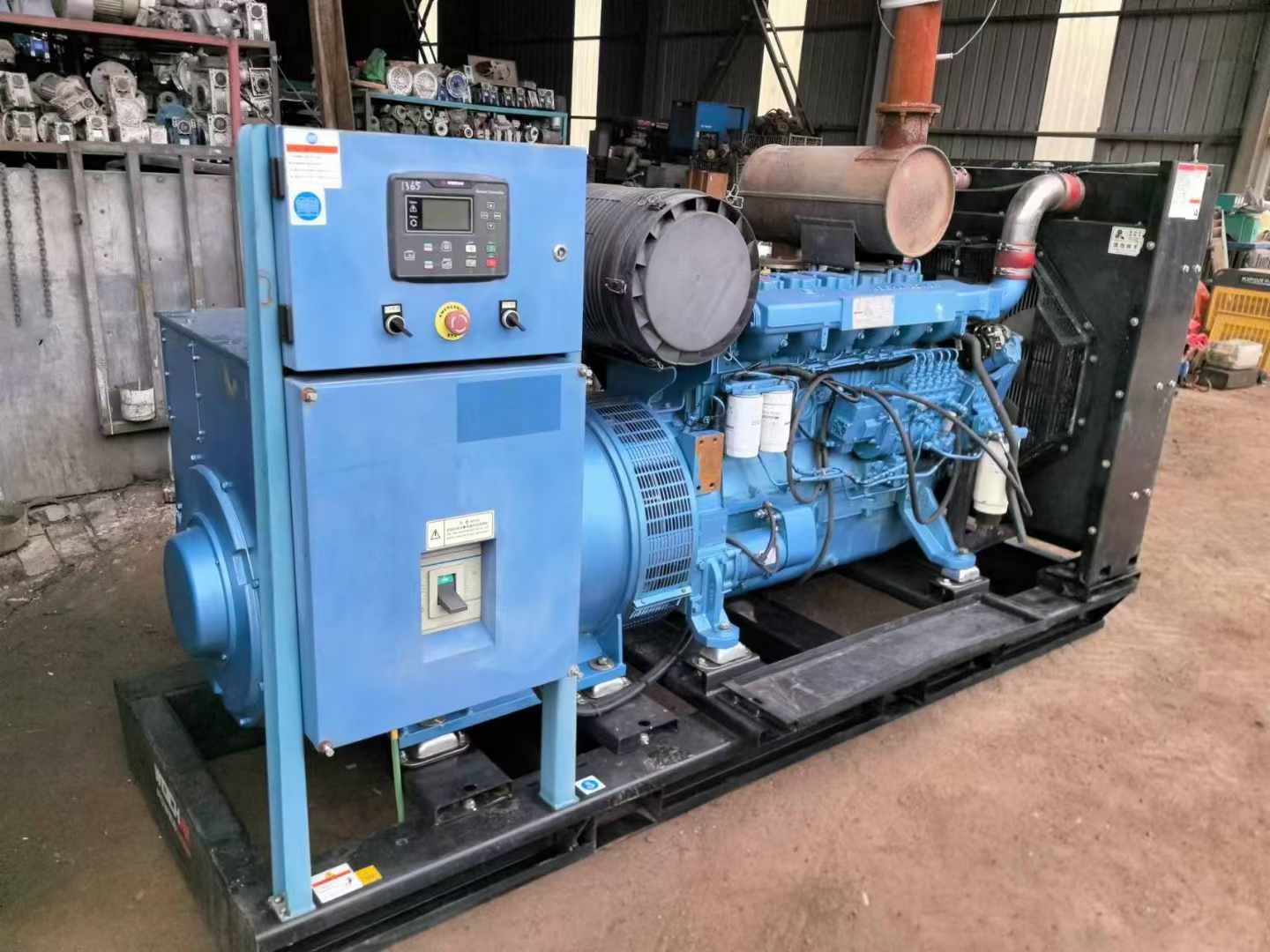 天山500kW 柴油发电机组可带动设备功率的计算公式是什么?